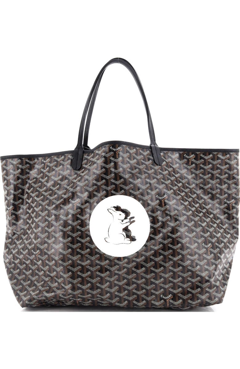 Pre-Owned Goyard Saint Louis Tote Printed Coated Canvas GM, Alternate, color,