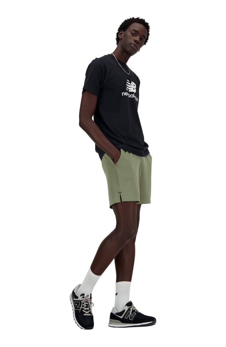 New Balance Sport Essentials Logo Graphic T-Shirt, Alternate, color, Black