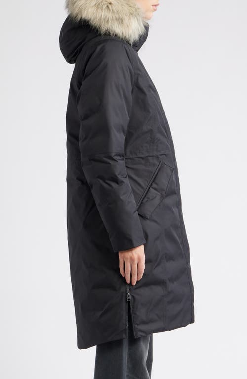 Helly Hansen Vega Waterproof Insulated Parka With Faux Fur Trim In Blue