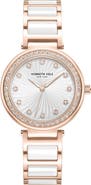 Kenneth Cole New York Classic Crystal Bracelet Watch, 34mm