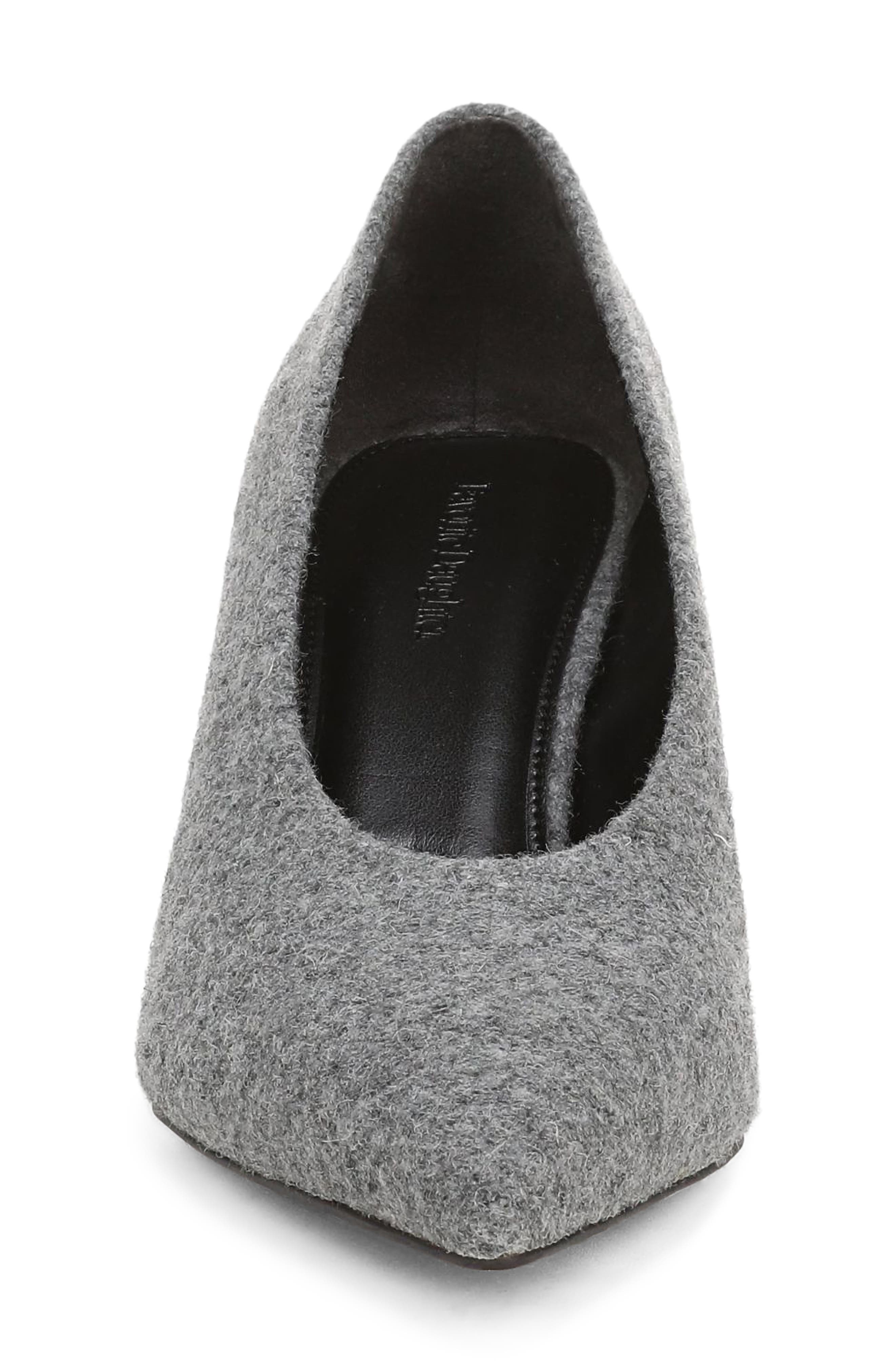 Zoe Leather Pump, Alternate, color, GREY