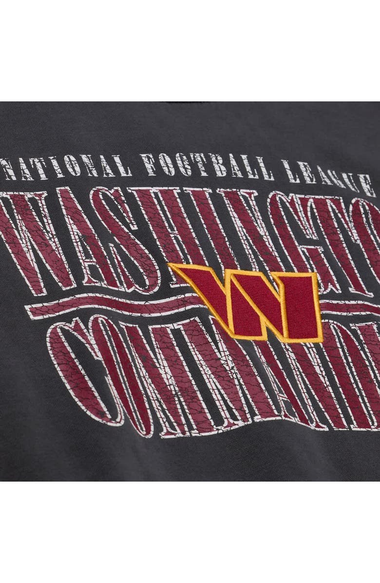 Mitchell 
Ness Men
s Mitchell 
Ness Black Washington Commanders Downtown Collection Fleece Sweatshirt, Alternate, color, Black