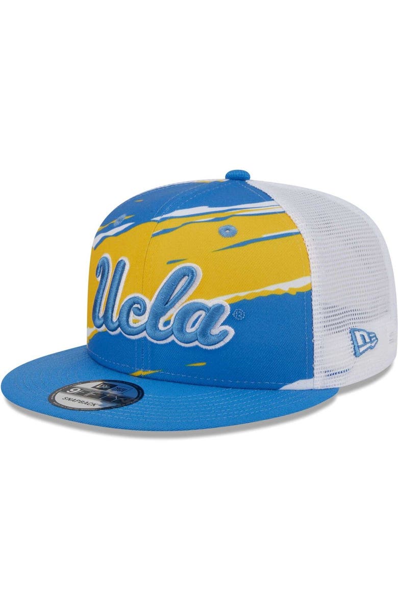 New Era Men's New Era Blue UCLA Bruins Tear Trucker 9FIFTY Snapback Hat, Main, color, Blue