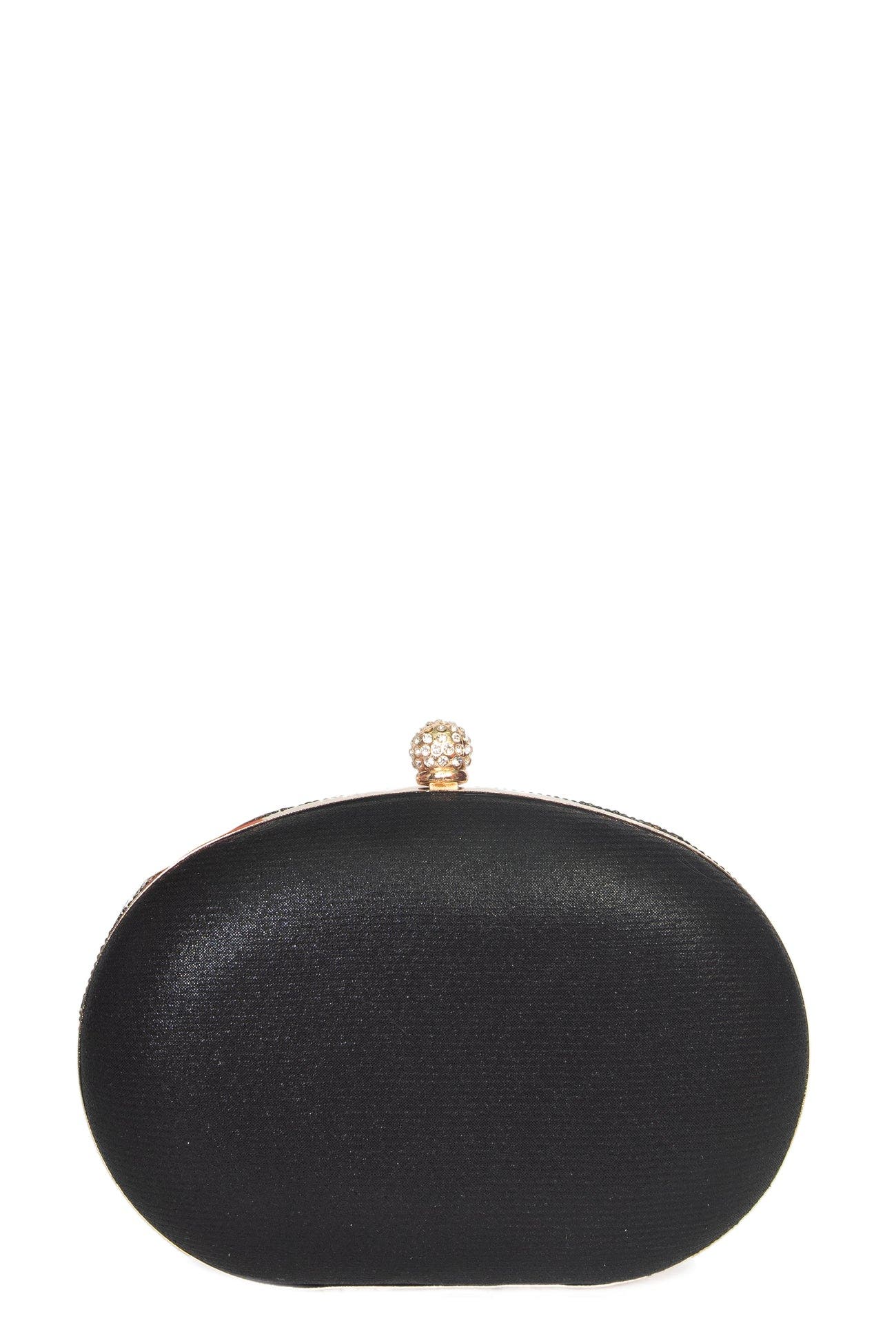 Saphire Clutch, Alternate, color, BLACK