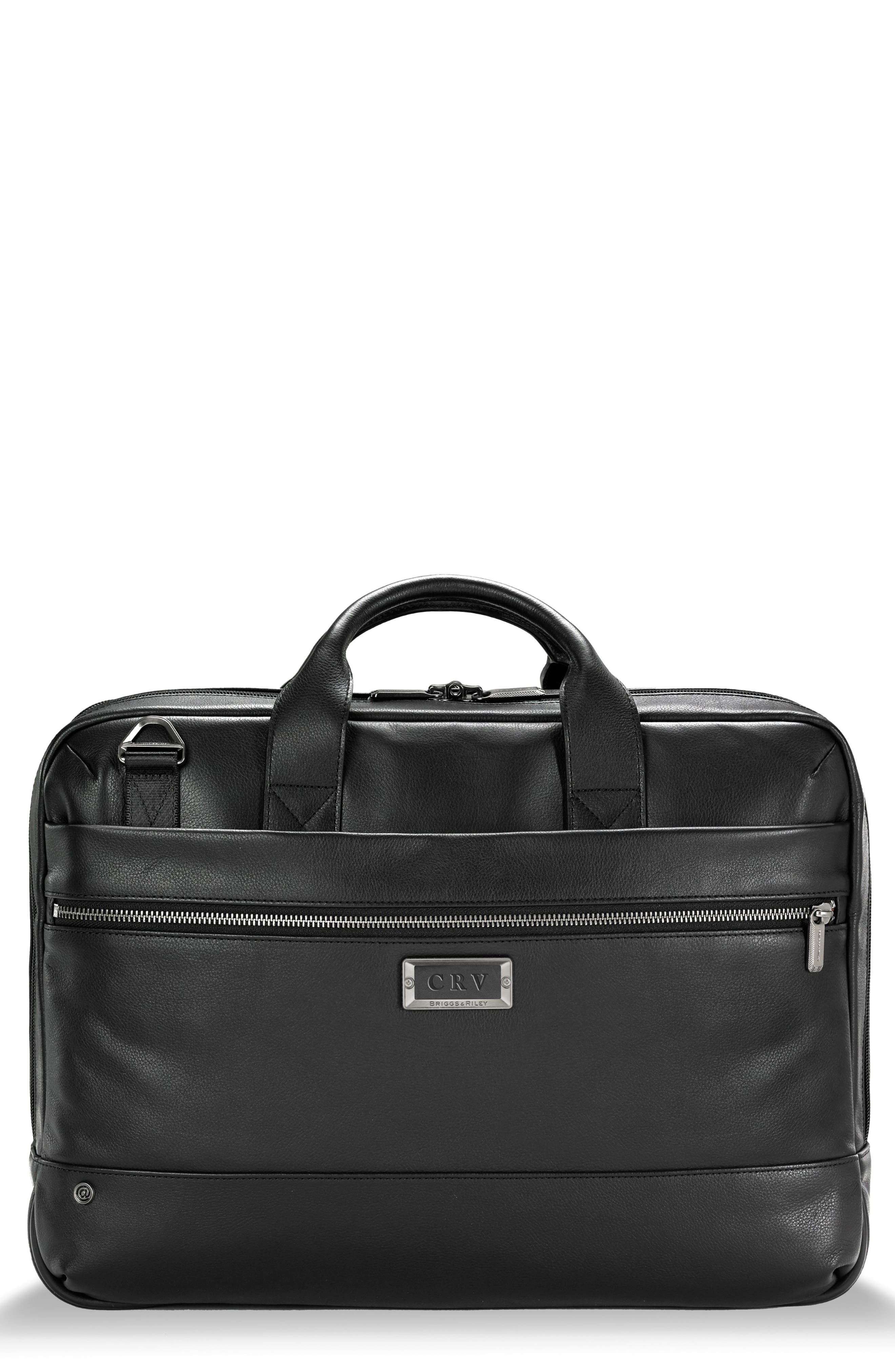 Briggs & Riley Medium Leather Briefcase | Nordstromrack