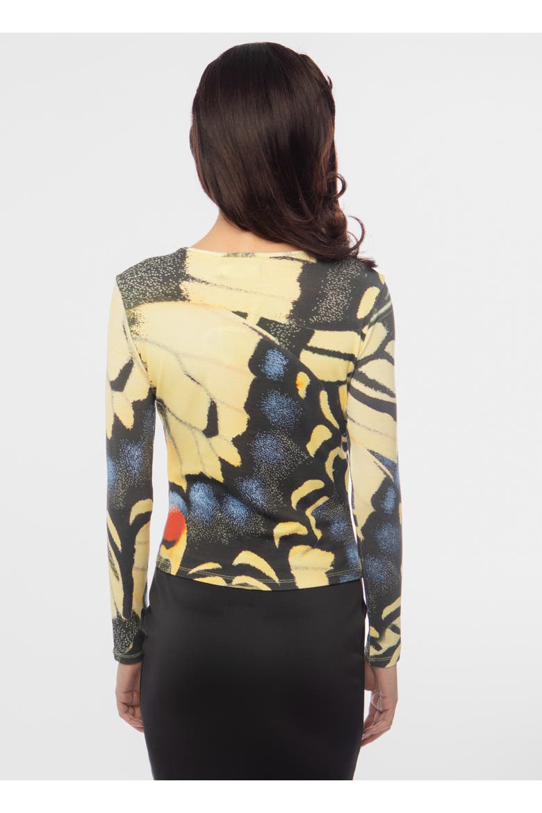 Swallowtail Long Sleeve, Alternate, color, Swallowtail