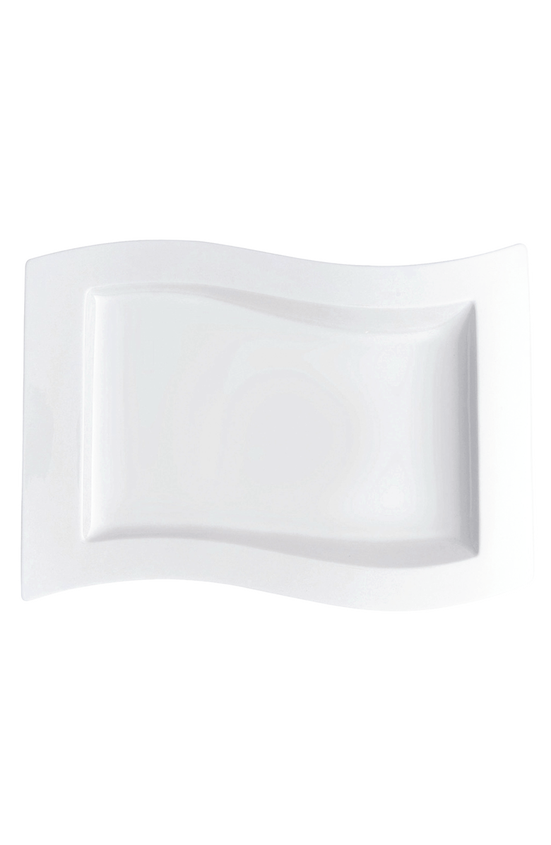 Villeroy & Boch NewWave Gourmet Dinner Plate, Main, color, White