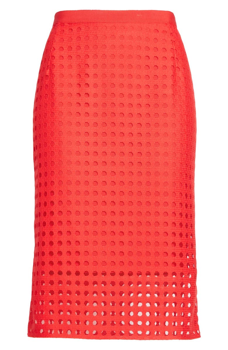 Akris punto Mesh Pencil Skirt, Alternate, color,