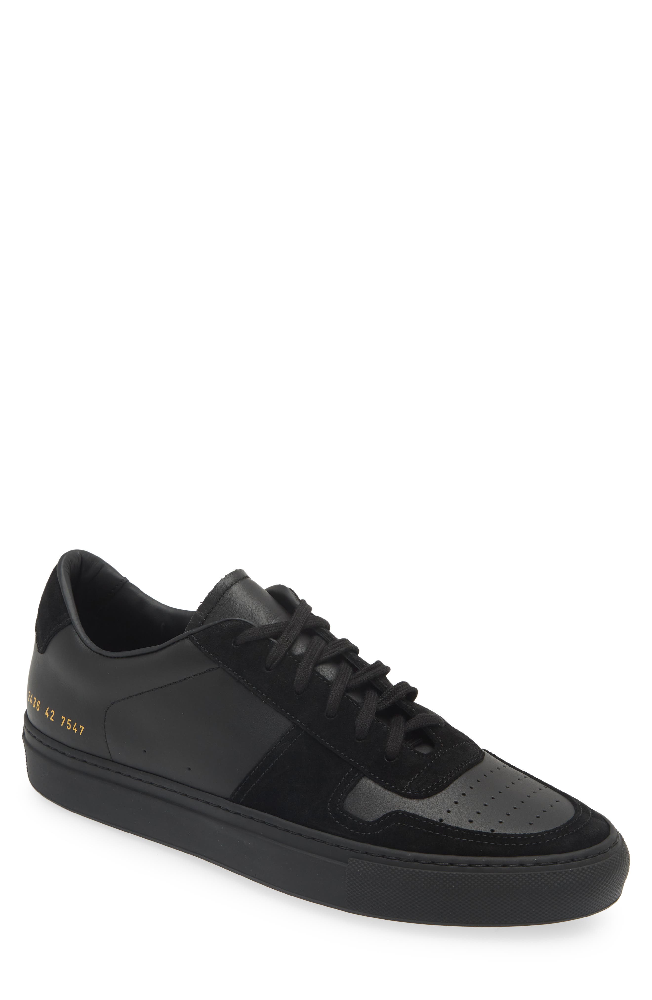 Common Projects BBall Duo Sneaker, Main, color, Black