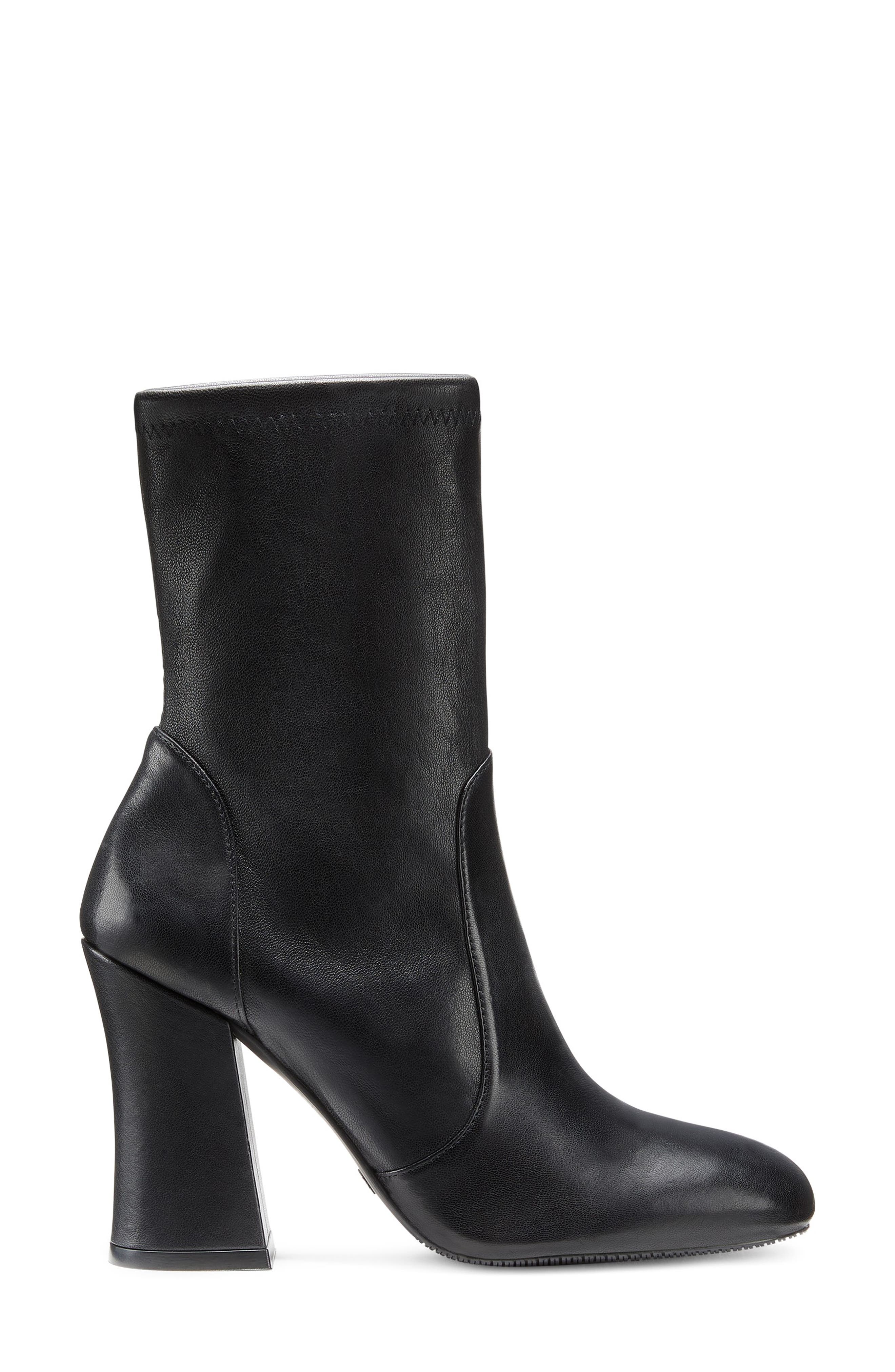 Curveblock 100 Bootie, Alternate, color, BLACK