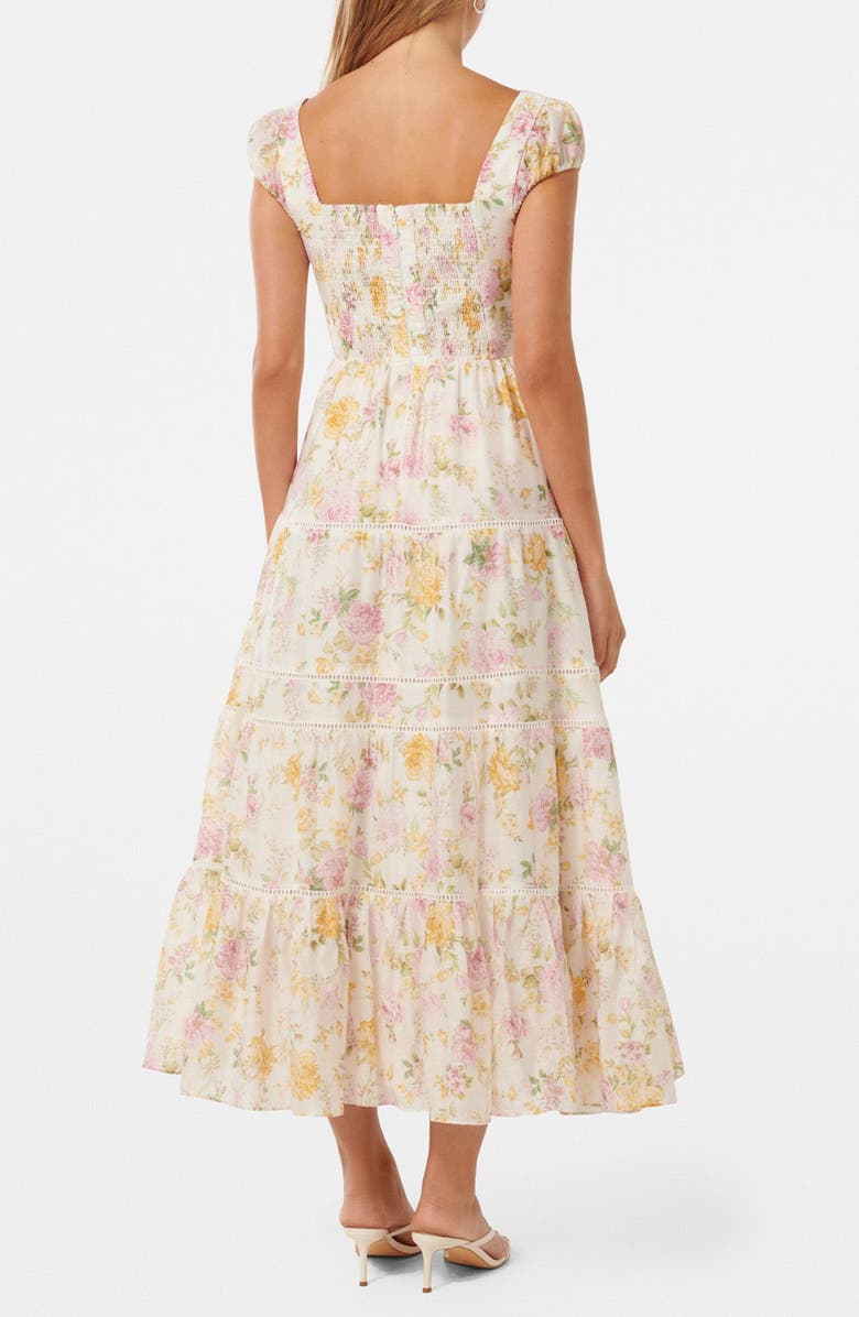 Ever New Cottage Core Floral Maxi Dress, Alternate, color, 