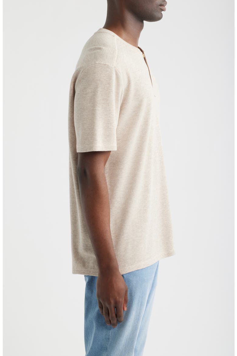 Lido Sands Short-Sleeve Henley, Alternate, color, MOREL