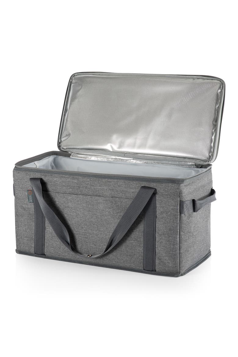 64 Can Collapsible Cooler, Alternate, color, HEATHERED GRAY