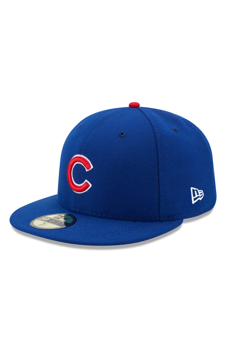 New Era Men
s New Era Royal Chicago Cubs Authentic Collection On Field 59FIFTY Fitted Hat, Alternate, color, Royal