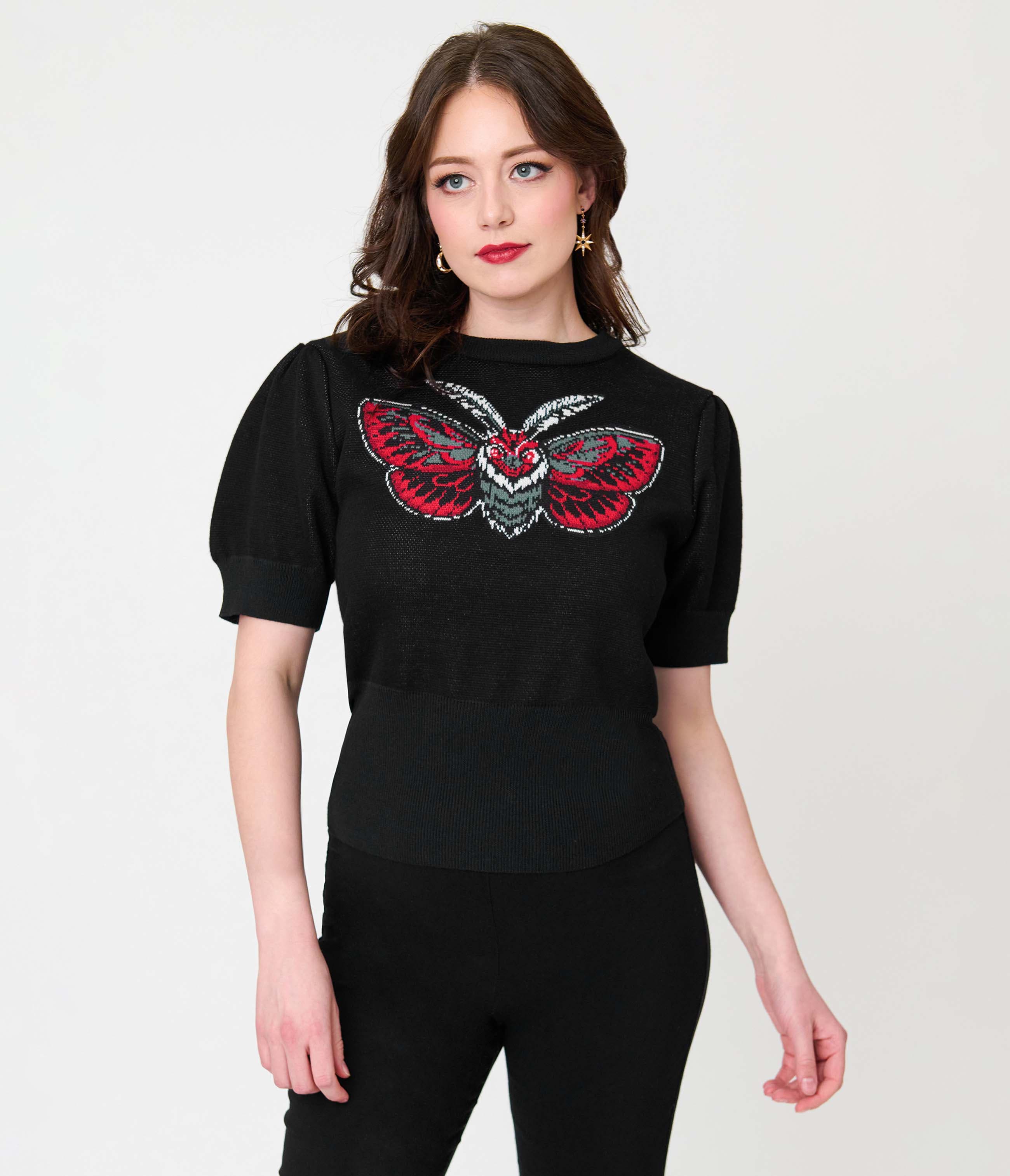 selected Black Moth Print