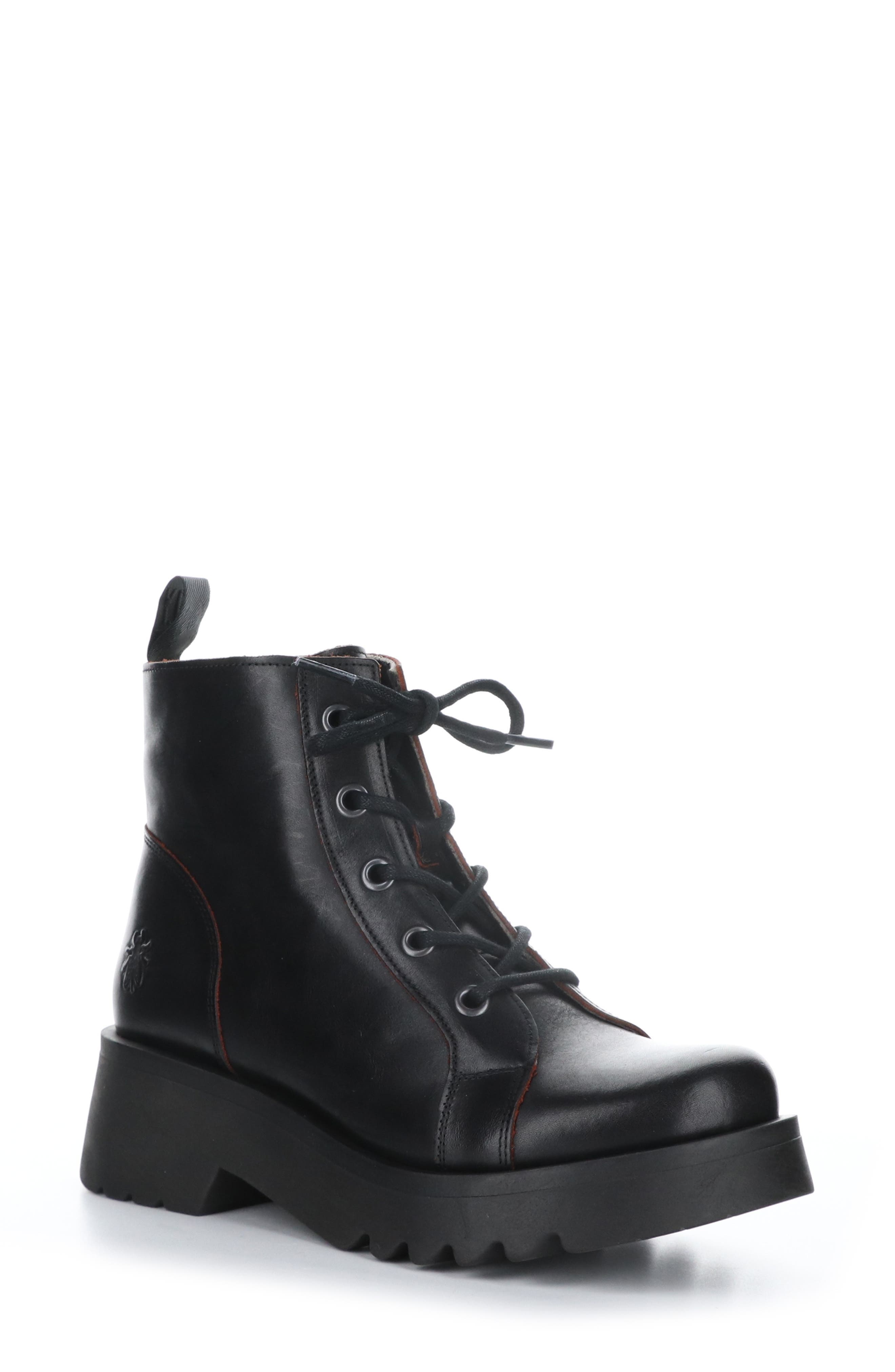 Fly London Metz Combat Boot, Main, color, 