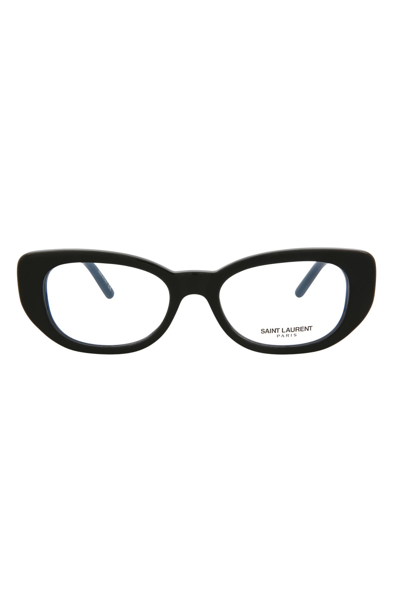 Saint Laurent 53mm Oval Optical Glasses