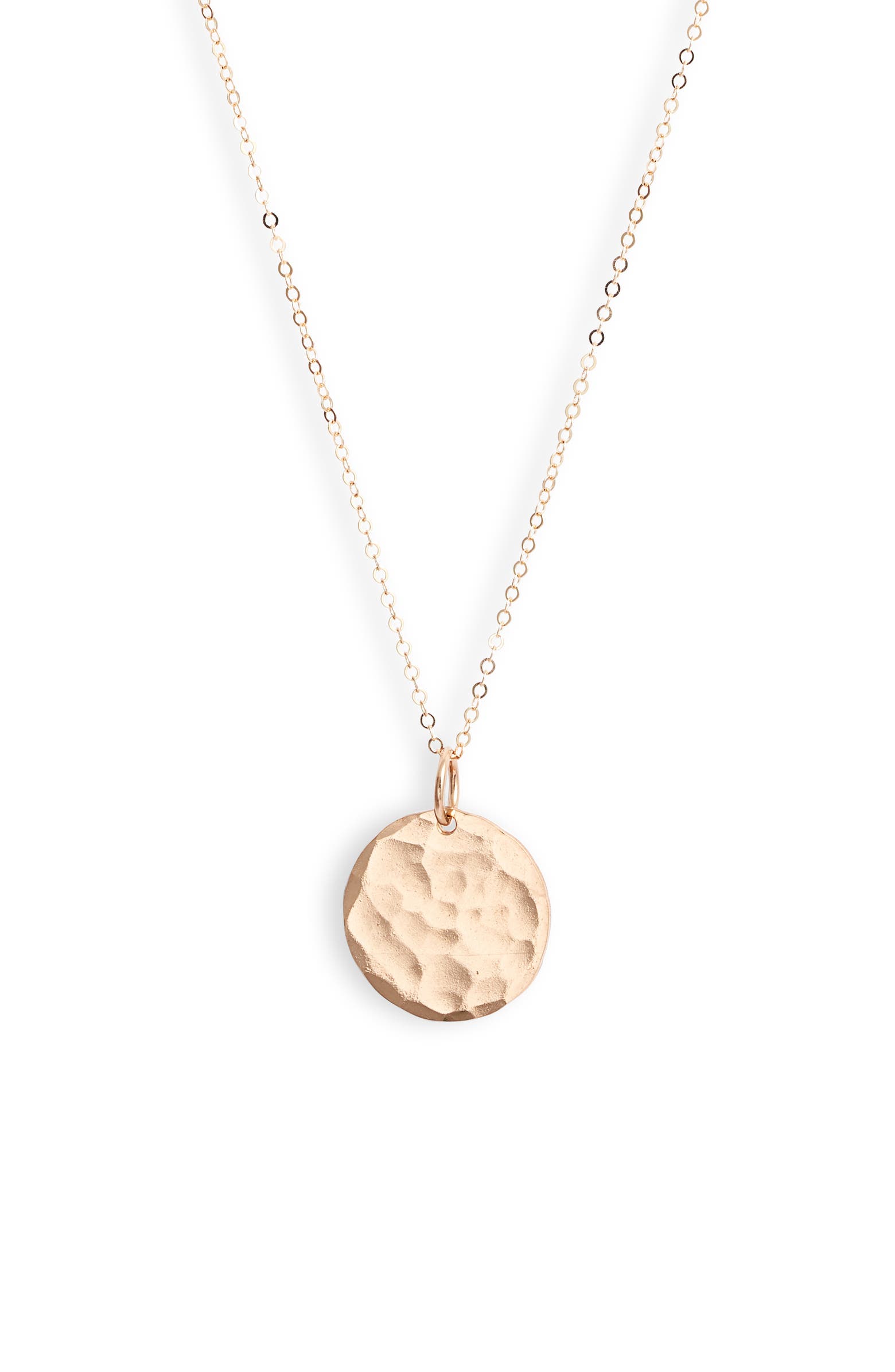 Nashelle Hammered Coin Pendant Necklace | Nordstromrack