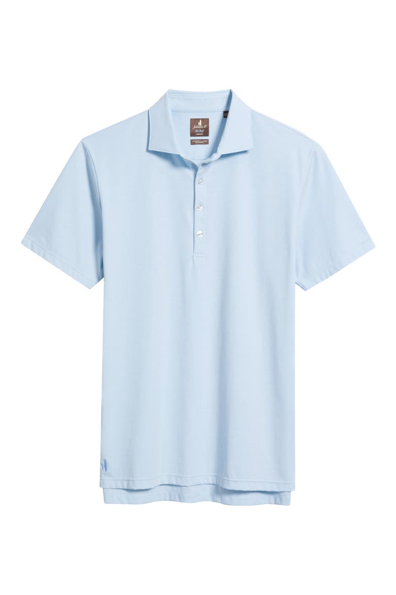 Elba Top Shelf Cotton Blend Piqué Polo, Alternate, color, AIRY BLUE