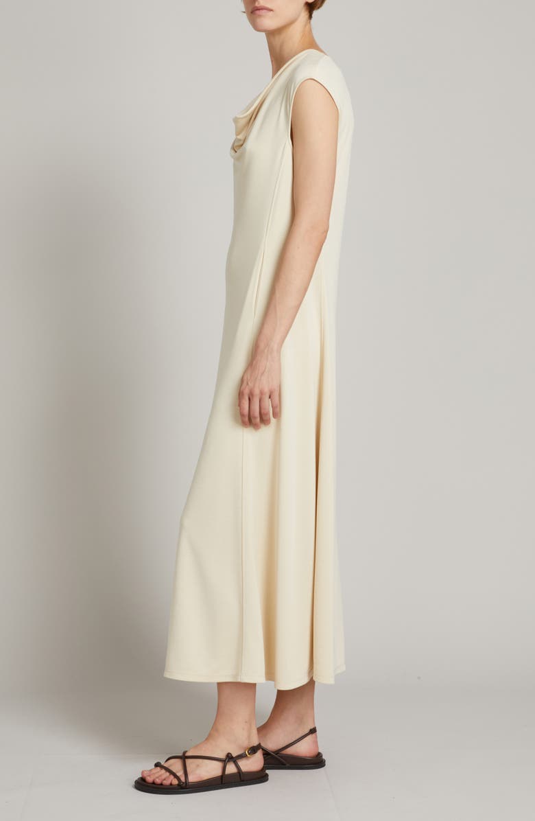 MM by Max Mara Vetusta Cowl Neck Jersey A-Line Midi Dress, Alternate, color, 