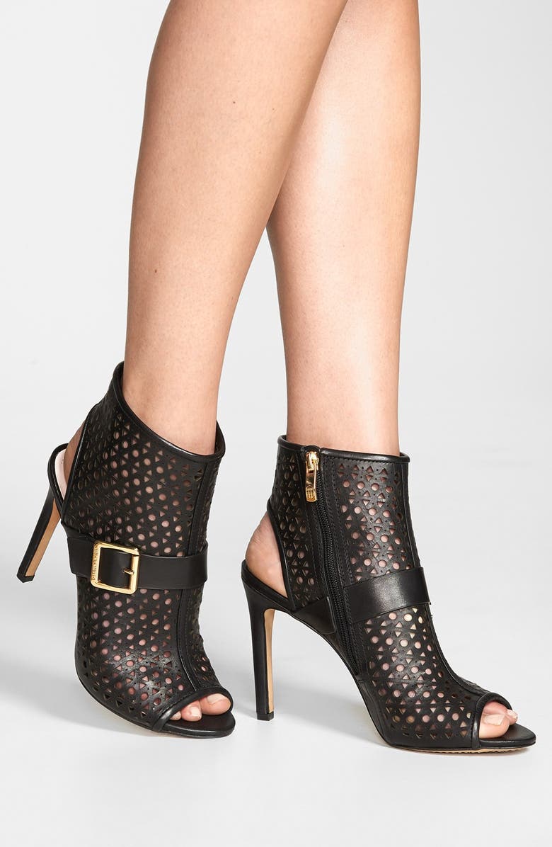Vince Camuto 'Kaleen' Leather Bootie, Alternate, color,