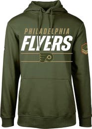 LEVELWEAR Men's Levelwear Olive Philadelphia Flyers Delta Podium Fleece Pullover Hoodie
