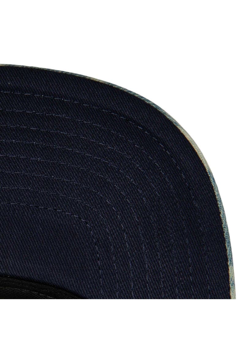 Men's Mitchell & Ness Blue LA Galaxy Acid Wash Snapback Hat, Alternate, color, Blue