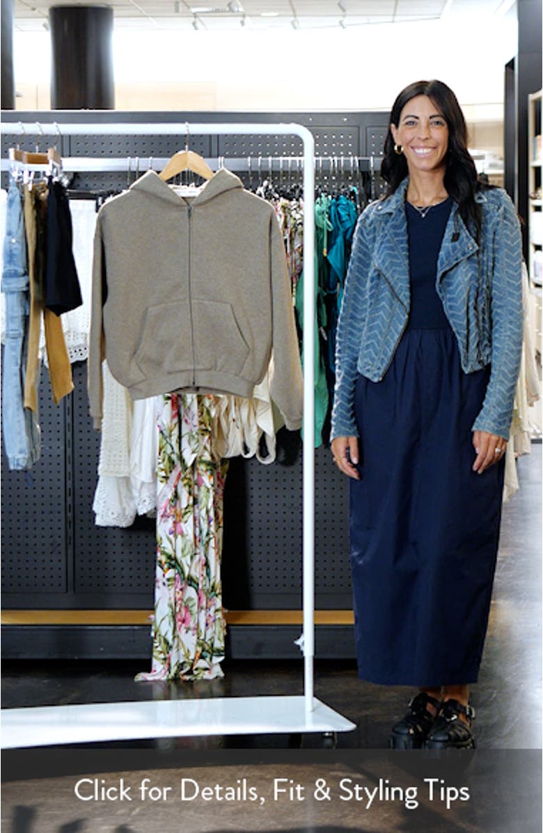 Kids' Metallic Logo Full Zip Fleece Hoodie, sales video thumbnail