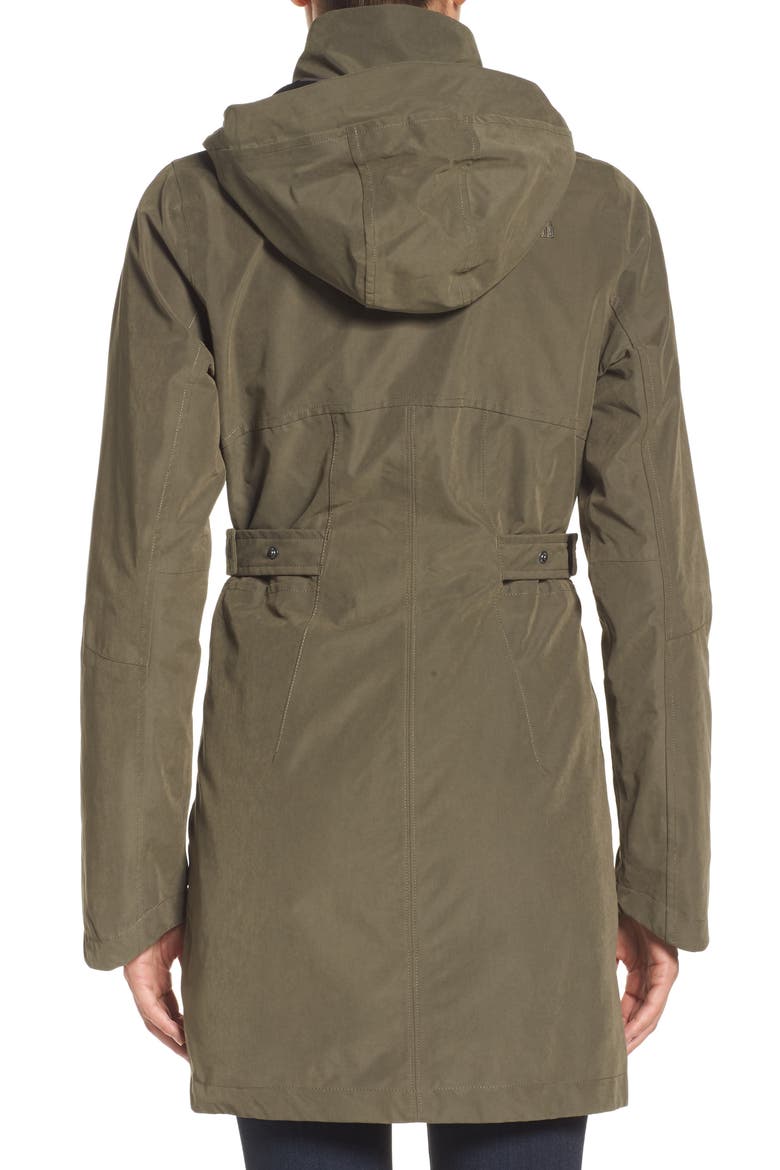 Laney II Trench Raincoat, Alternate, color, NEW TAUPE GREEN