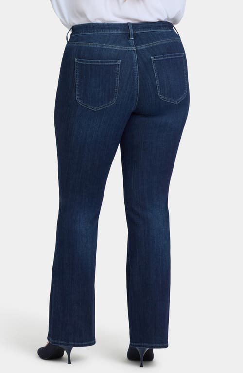 Nydj Ava Patch Pocket Flare Jeans In Blue