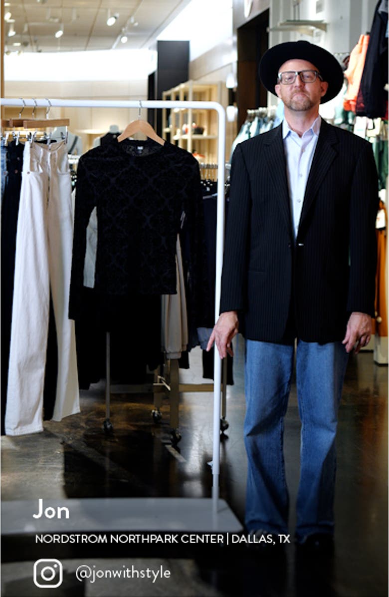 Chelle Burnout Velvet Top, sales video thumbnail