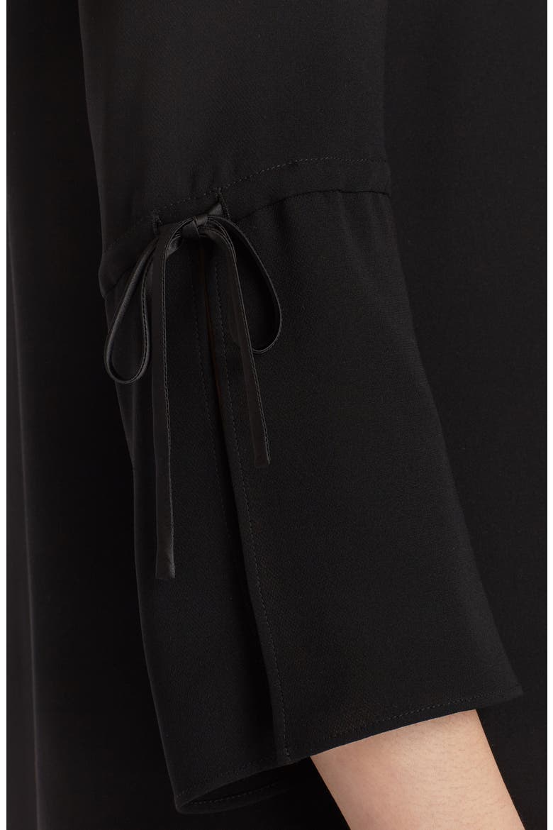 Sela Silk Blouse, Alternate, color, INK