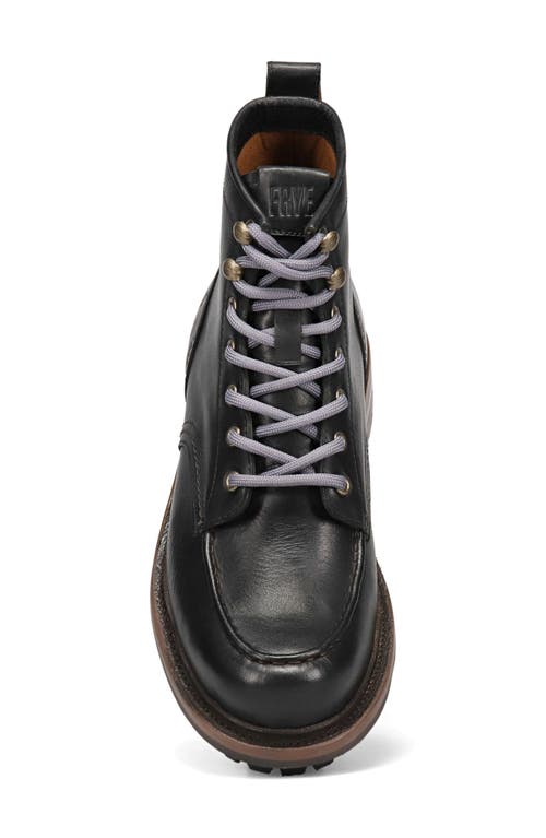 Frye Hudson Work Boot In Black