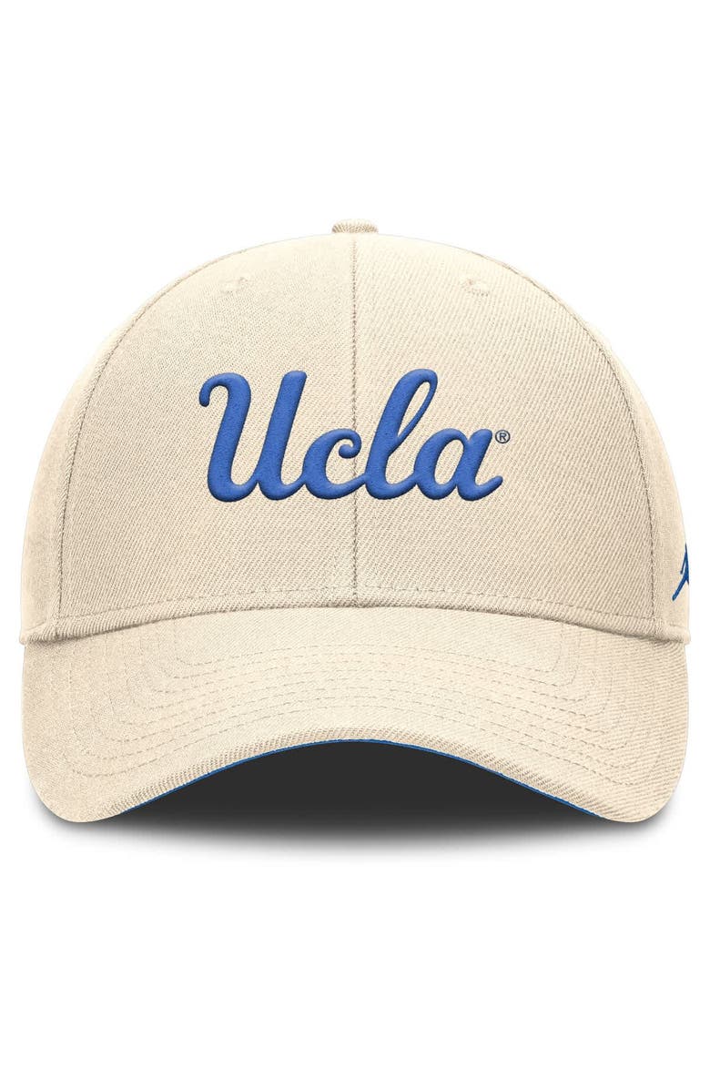 Jordan Brand Men's Jordan Brand Natural UCLA Bruins Rise Primetime Performance Trucker Adjustable Hat, Alternate, color, Natural