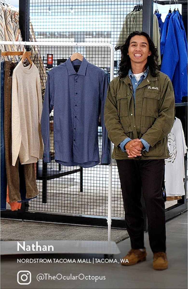 Neat Check Dobby Button-Up Shirt, sales video thumbnail