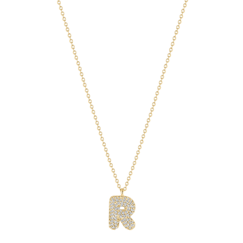 Bubble Letter Necklace