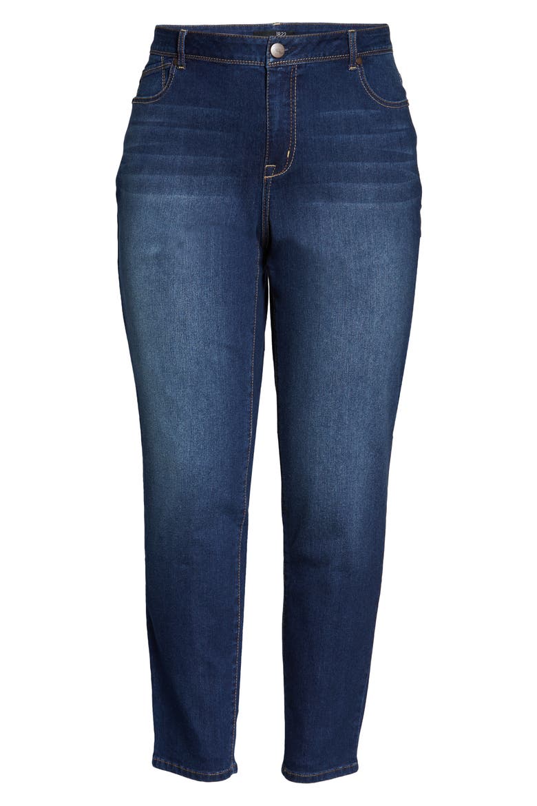 1822 High Waist Straight Leg Jeans, Alternate, color, ZIGGY