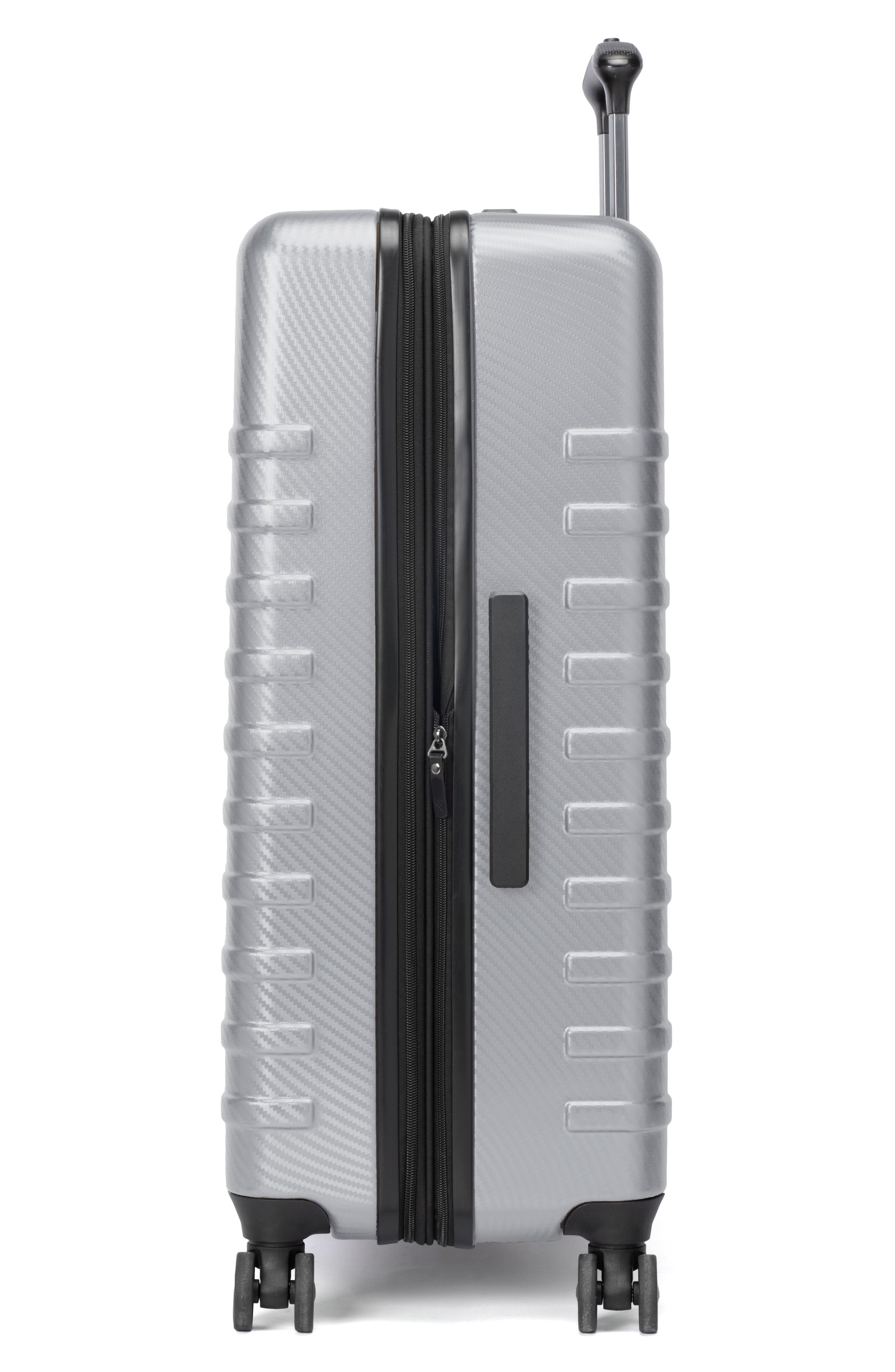 TRAVELPRO Rollmaster Lite 2 24-Inch Expandable Hardside Luggage, Alternate, color, Grey Carbon Fiber