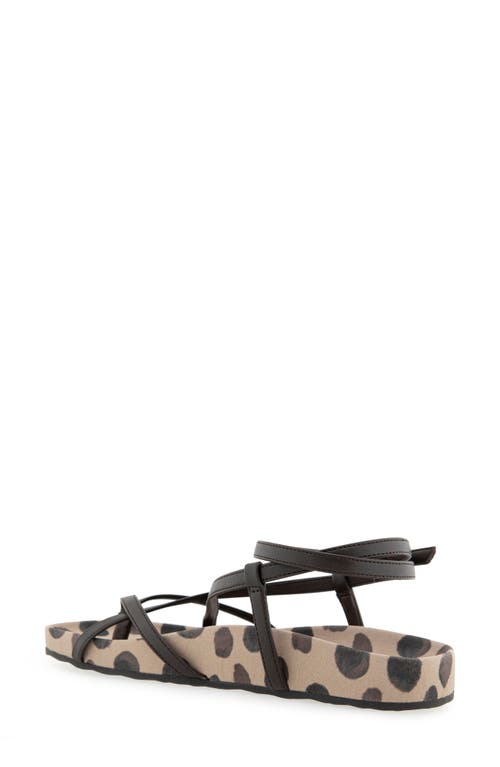 AEROSOLES AEROSOLES LEERA ANKLE STRAP FLAT SANDAL 