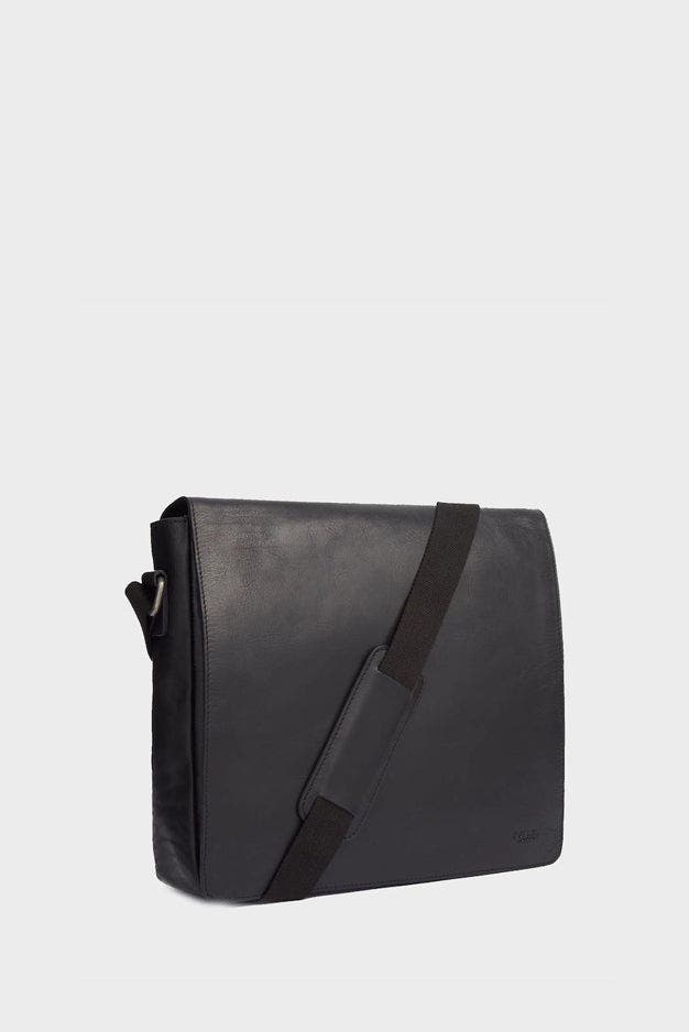 Osprey London The Smithy Large Leather Messenger Bag, Alternate, color, 