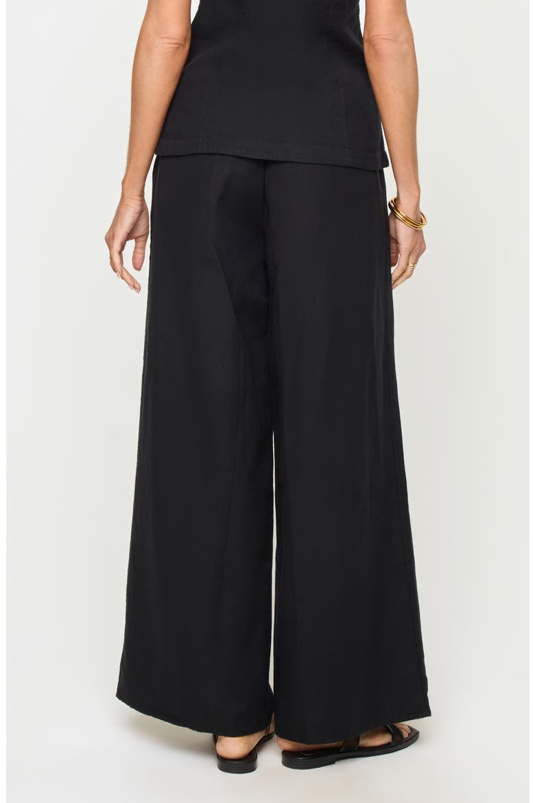 Palma Wide Leg Pants, Alternate, color, BLACK