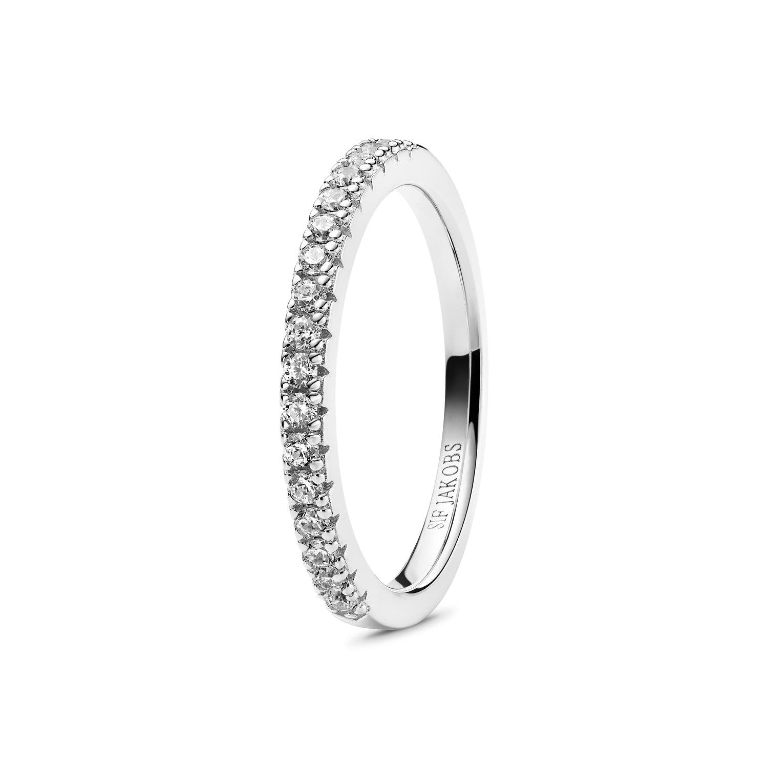Sterling Silver / White