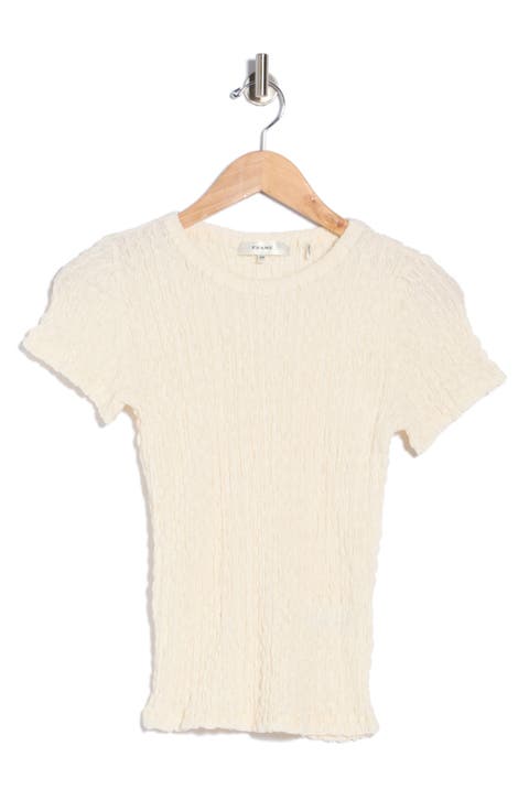 The Mesh Lace Baby Tee
