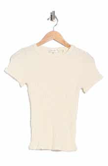 The Mesh Lace Baby Tee