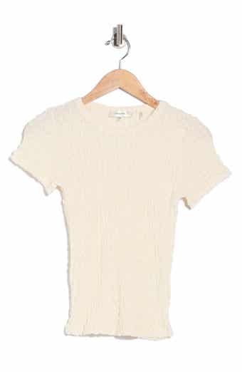 The Mesh Lace Baby Tee