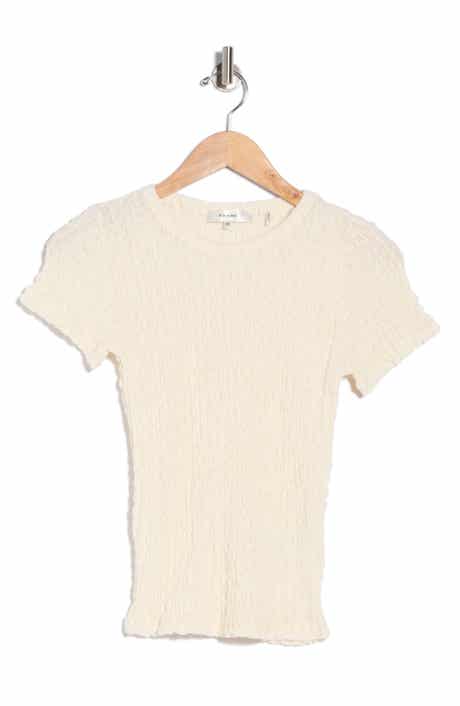 The Mesh Lace Baby Tee