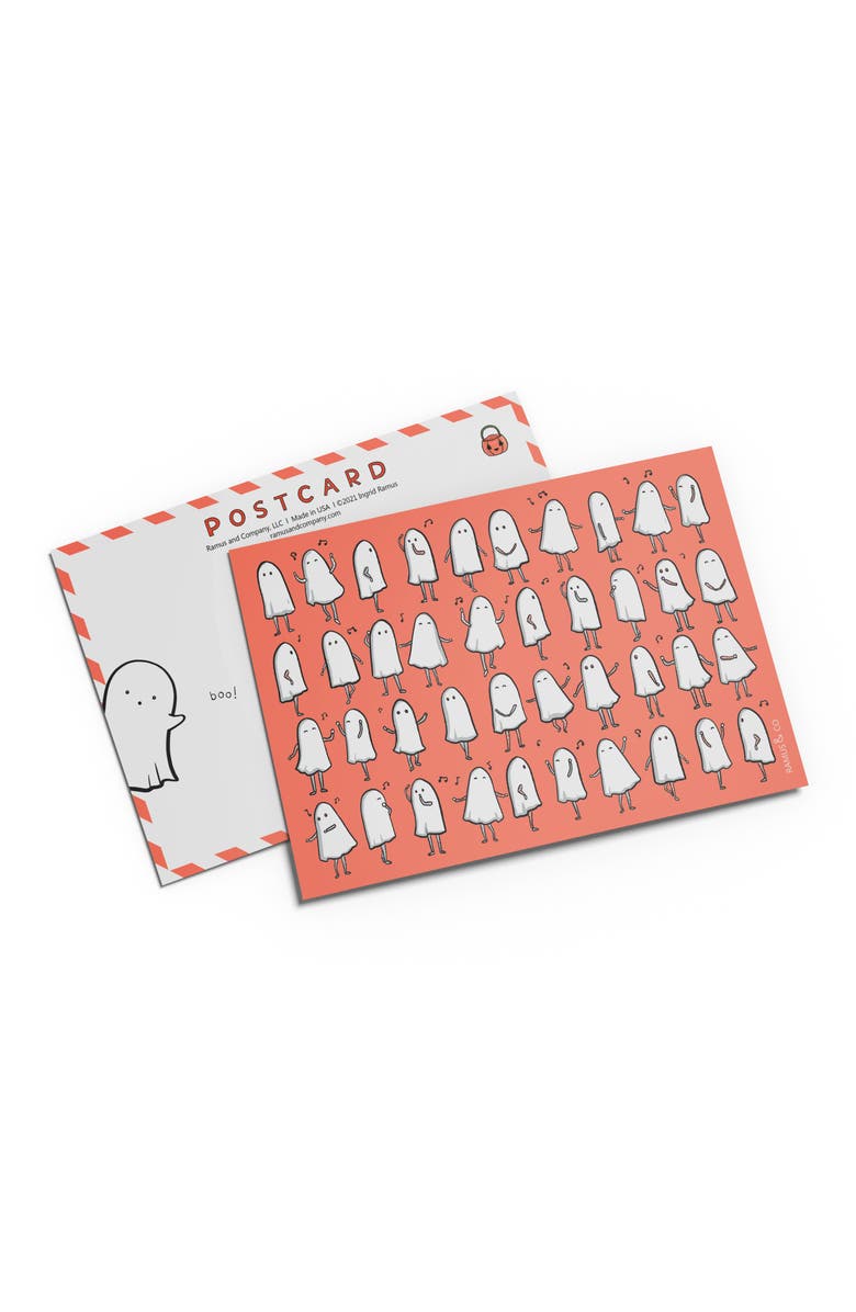 Ramus & Co Halloween Postcard 20-Pack "Ghost Rhythm", Main, color, Multi-Pack