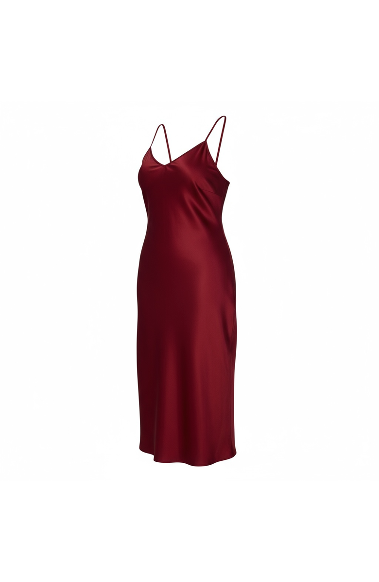 BAACAL Cabaret Slip Dress, Alternate, color, Wine