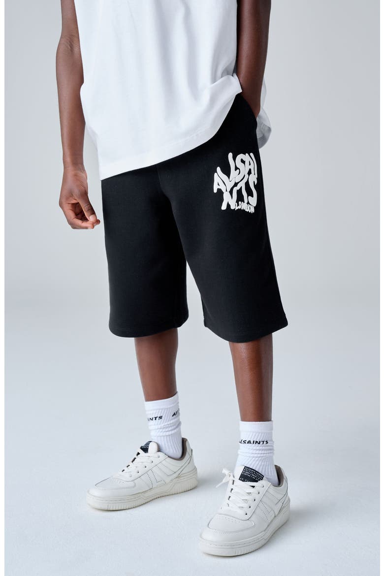 Kids' Orlando Sweat Shorts, Alternate, color, BLACK