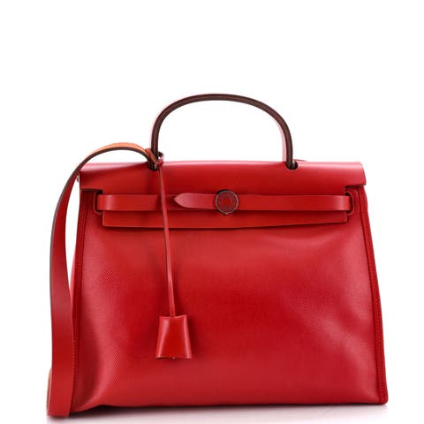 Herbag Zip Berline Vache Canvas and Leather 31